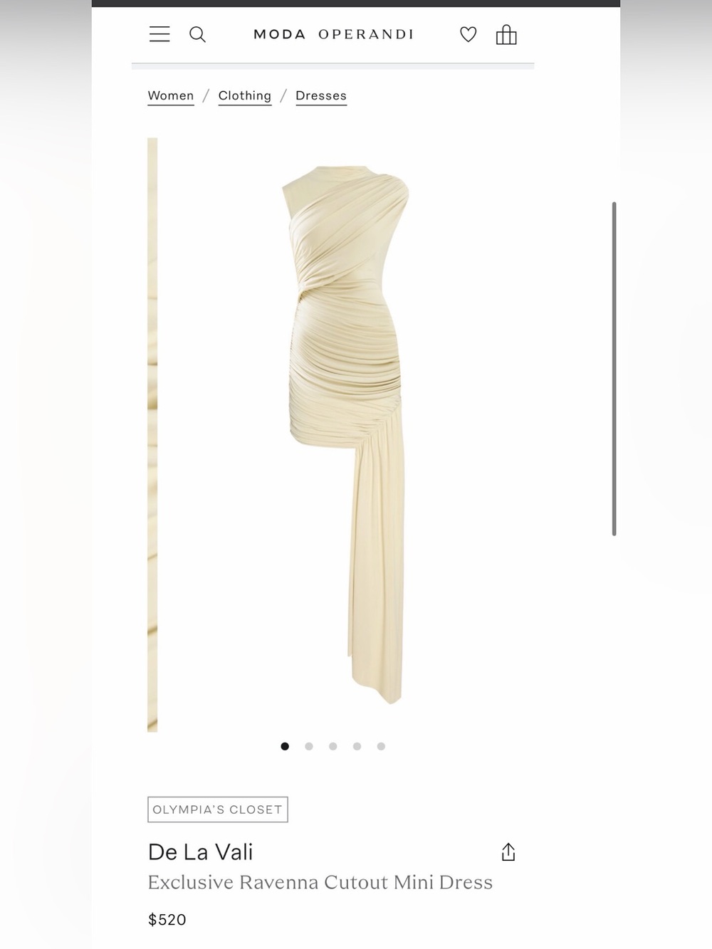 NWT De La Vali Mini Dress